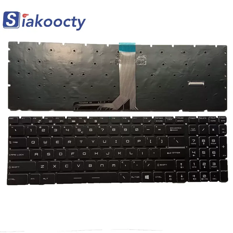 Replacement Keyboard for US MSI GE63 GE73 GS63 GE63VR GE73VR 7RF MS-17C1 17C5 1
Replacement Keyboard for US MSI GE63 GE73 GS63 GE63VR GE73VR 7RF MS-17C1 17C5 1