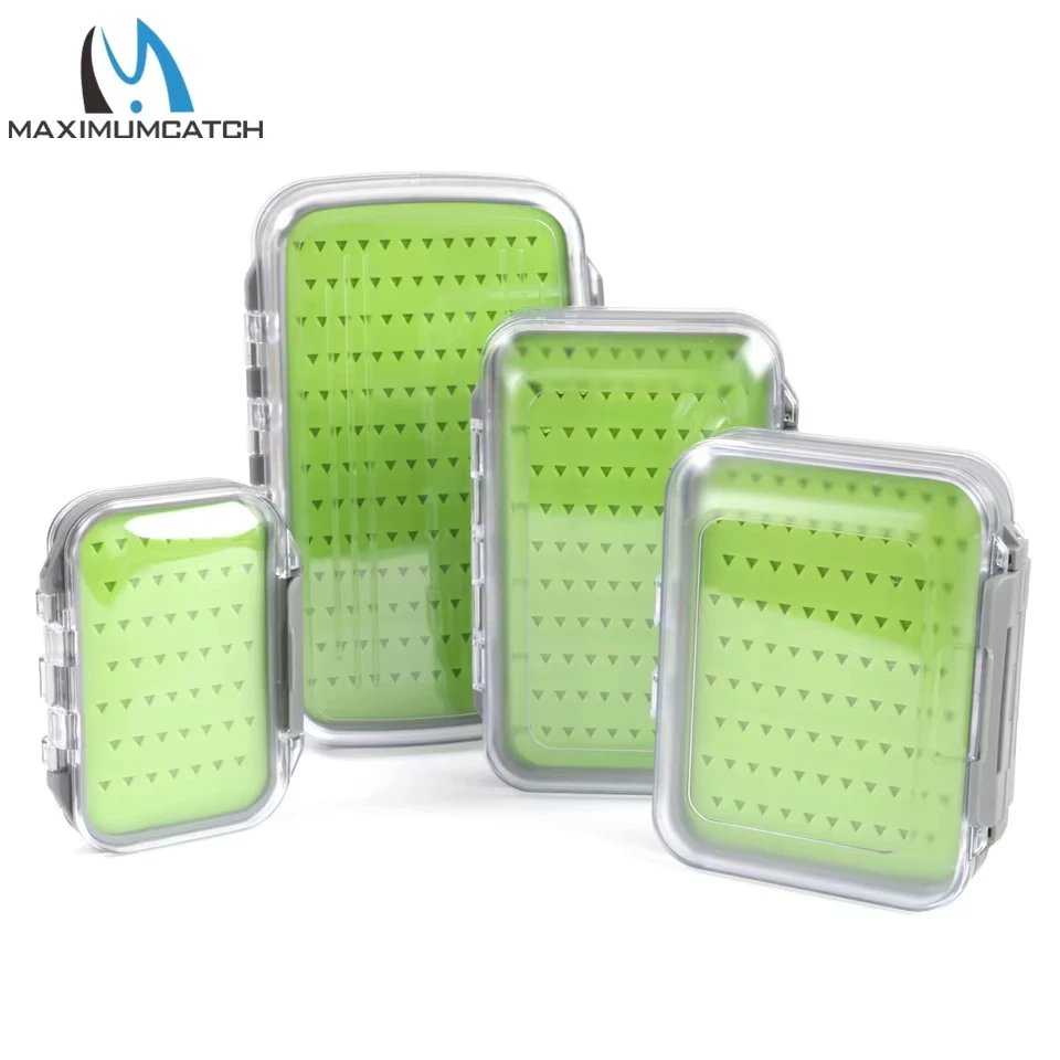 MAXCATCH Силиконовая вставка Коробка для рыбалки нахлыстом Двусторонняя прозрачная крышка Легко захватывающая водонепроницаемая коробка для хранения снастей для мух Приманки
MAXCATCH Силиконовая вставка Коробка для рыбалки нахлыстом Двусторонняя прозрачная крышка Легко захватывающая водонепроницаемая коробка для хранения снастей для мух Приманки