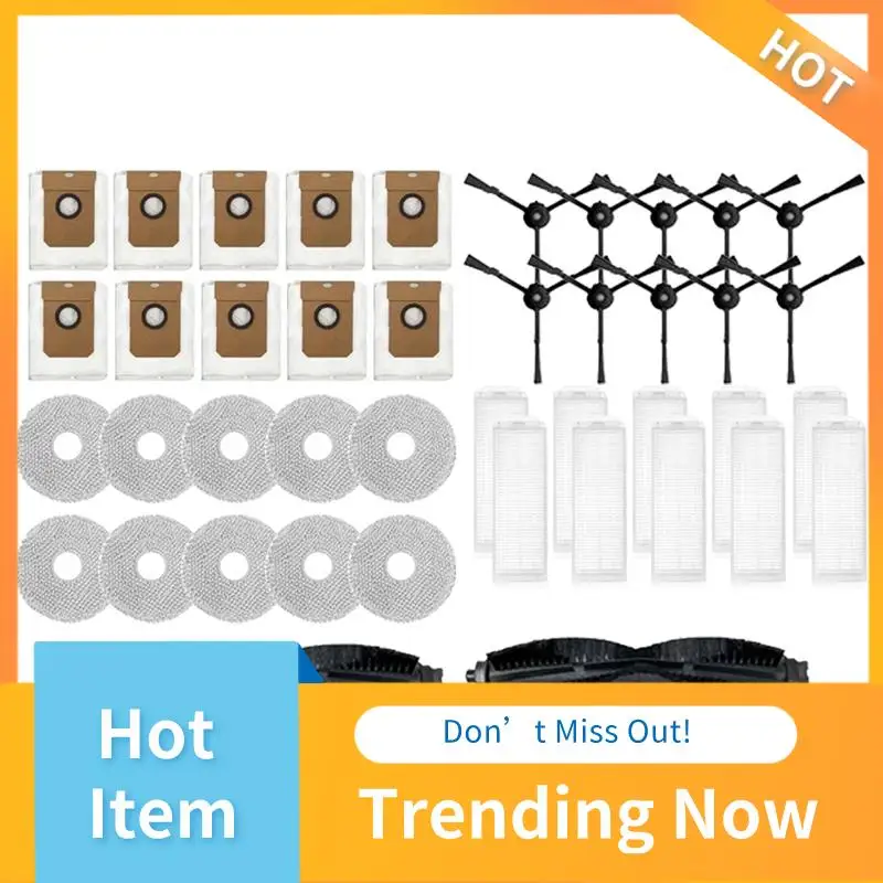 Mop Pad Dust Bag HEPA Filter Main Side Brush Spare Part Accessories For Airbot L108s Pro Ultra Robot Vacuum
Mop Pad Dust Bag HEPA Filter Main Side Brush Spare Part Accessories For Airbot L108s Pro Ultra Robot Vacuum