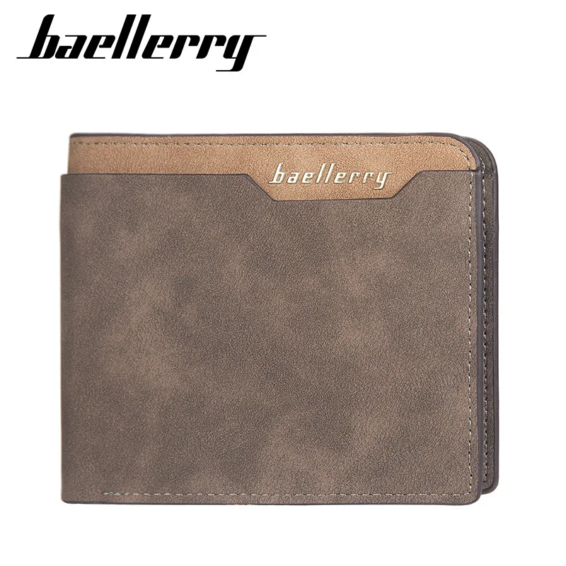Baellerry Card Holder Frosted Leather Men Purses Short Wallets Slim Classic Coin Pocket Photo Holder Small Male Wallet
Baellerry Card Holder Frosted Leather Men Purses Short Wallets Slim Classic Coin Pocket Photo Holder Small Male Wallet