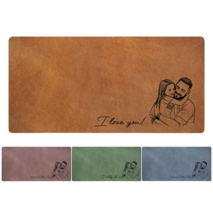 We Love You Custom Photo Sketch Line Art Fathers Day Gift for Husband, Dad - Personalized Desk Mat, Happy Father's Day Non-Slip
We Love You Custom Photo Sketch Line Art Fathers Day Gift for Husband, Dad - Personalized Desk Mat, Happy Father's Day Non-Slip