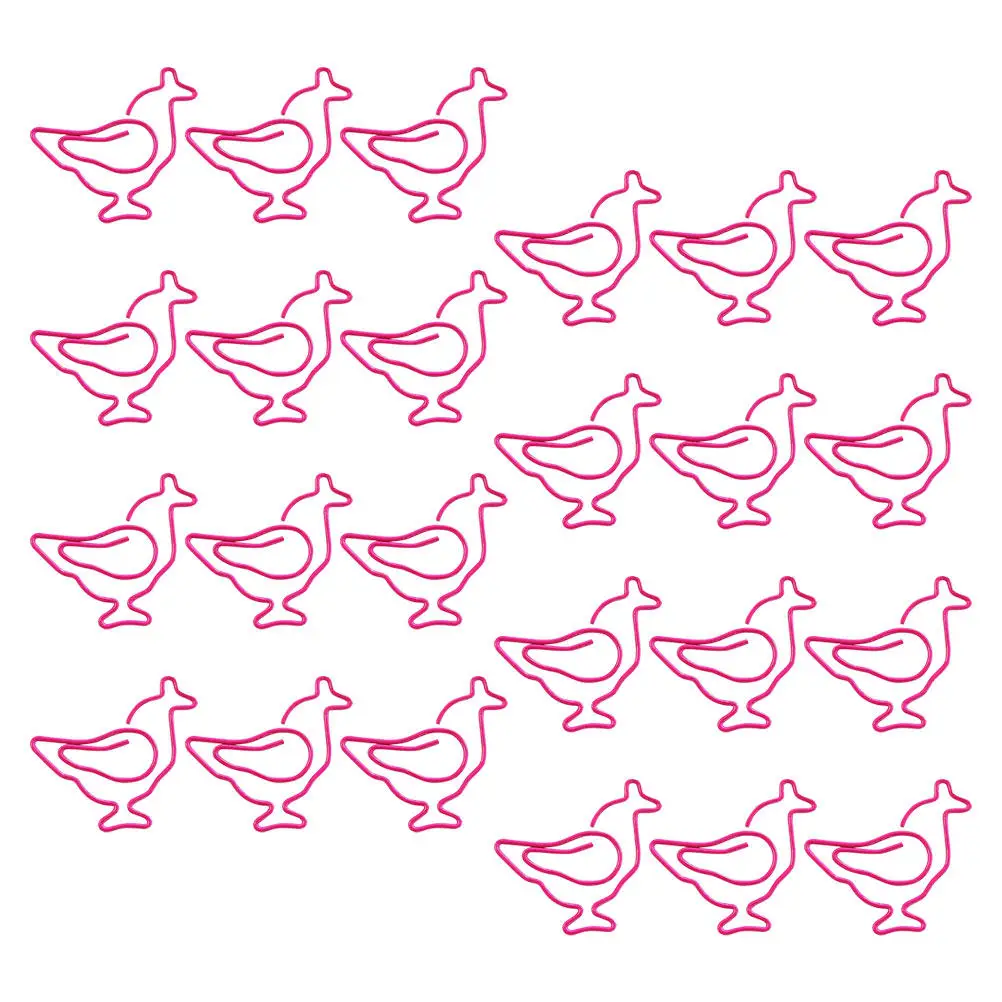 50Pcs Small Iron Chicken Paperclips Multifunctional Animal Shaped Bookmarks for Office School Home Use Document Fixing Page
50Pcs Small Iron Chicken Paperclips Multifunctional Animal Shaped Bookmarks for Office School Home Use Document Fixing Page