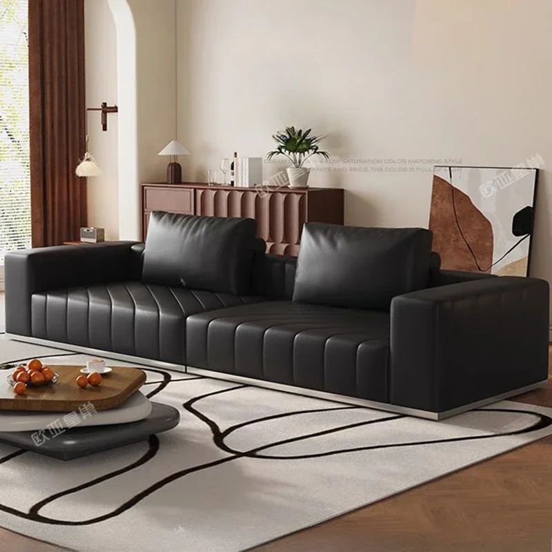 European Leather Electric Sofa Bed Nordic Luxury Villa Living Room Sofa Lazy Chaise Lounge Modular Home Furniture Sofa Cama FYRS
European Leather Electric Sofa Bed Nordic Luxury Villa Living Room Sofa Lazy Chaise Lounge Modular Home Furniture Sofa Cama FYRS