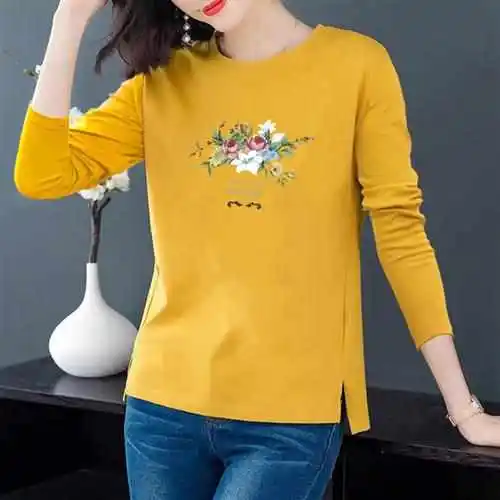 Faionable Long Cotton Sweatirt Women Loose Fit Crew Ne Spring Summer Casual Comfortable Breathable Streetwear Sle
Faionable Long Cotton Sweatirt Women Loose Fit Crew Ne Spring Summer Casual Comfortable Breathable Streetwear Sle