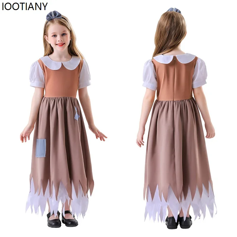 CosplayHalloween Fairy Tale Princess Cosplay Dress Anime Festival Party Masquerade Stage Performance Costume Carnival Poor Dress
CosplayHalloween Fairy Tale Princess Cosplay Dress Anime Festival Party Masquerade Stage Performance Costume Carnival Poor Dress