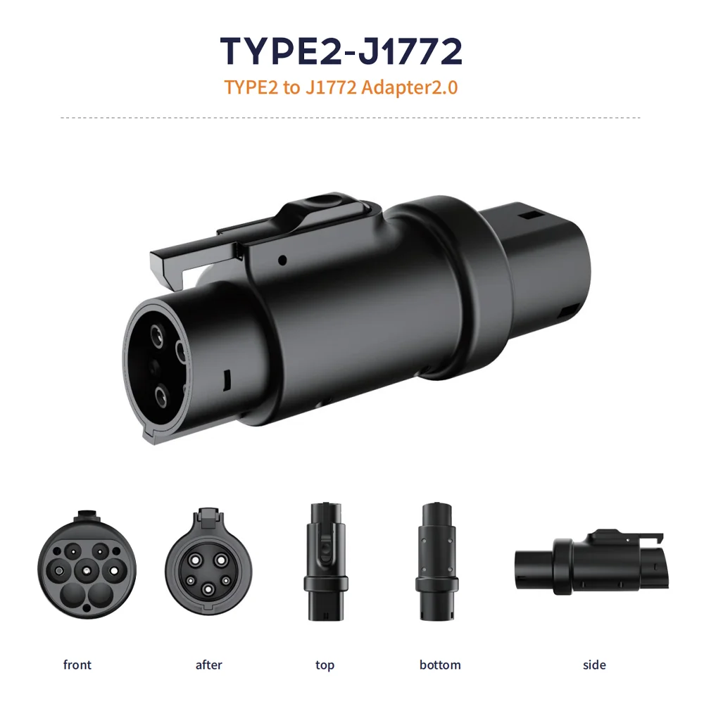 2025 Hot Selling TYPE2-J1772 AC EV Converter Adapter 32A 250V TYPE2-J1772 250V AC Electric Vehicle Fast Charging Adaptor
2025 Hot Selling TYPE2-J1772 AC EV Converter Adapter 32A 250V TYPE2-J1772 250V AC Electric Vehicle Fast Charging Adaptor