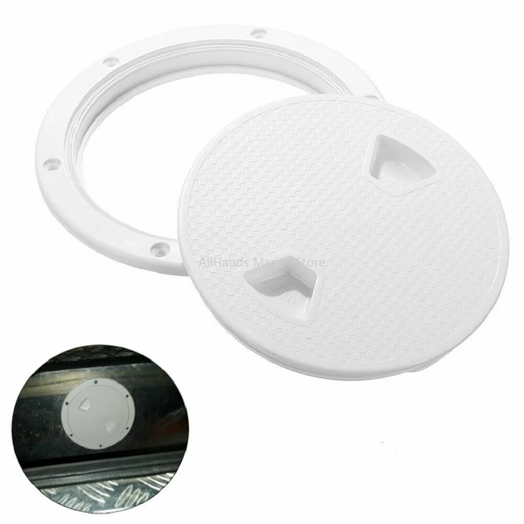 4'' Screw Out Deck Plate Inspection Hatch Round Plastic Access Boat RV Cabin
4'' Screw Out Deck Plate Inspection Hatch Round Plastic Access Boat RV Cabin