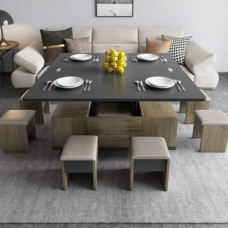 Simple Living Room Home Multifunctional Folding Retractable Folding Dining Table
Simple Living Room Home Multifunctional Folding Retractable Folding Dining Table