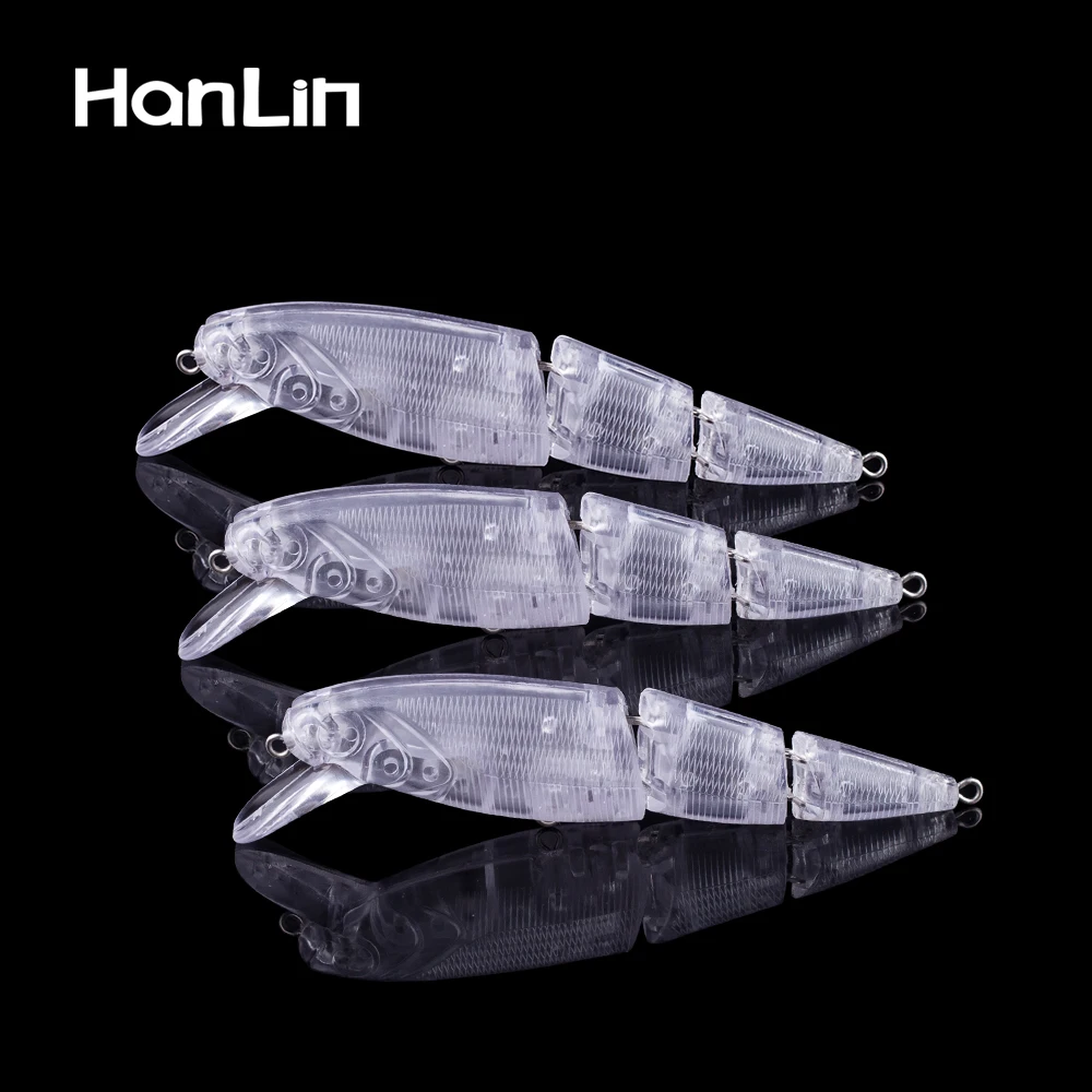 Hanlin 10/20pcs 11CM 13G Unpainted Swimbait 2-Jointed Floating Minnow Fishing Lures Blanks Wobbler Baits Hard Plastic Tackle
Hanlin 10/20pcs 11CM 13G Unpainted Swimbait 2-Jointed Floating Minnow Fishing Lures Blanks Wobbler Baits Hard Plastic Tackle