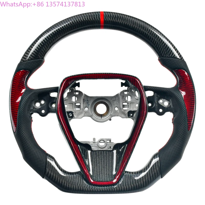 For Toyota Corolla E210 2019 2020 2021 2022 Customized Carbon Fiber Steering Wheel in Red Sport Style
For Toyota Corolla E210 2019 2020 2021 2022 Customized Carbon Fiber Steering Wheel in Red Sport Style