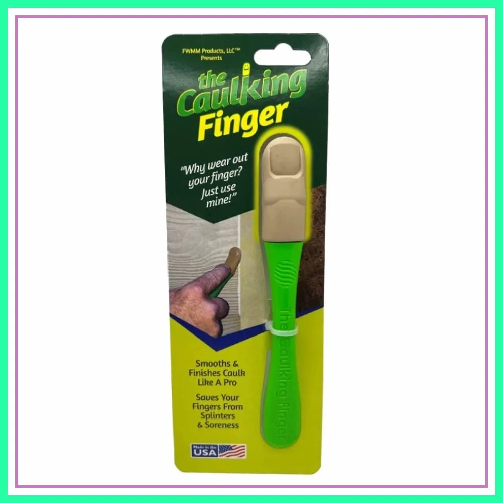 Professional Caulk Smoothing Tool, Comfort Grip, Durable, Easy to Use, Saves Fingers from Splinters & Soreness
Professional Caulk Smoothing Tool, Comfort Grip, Durable, Easy to Use, Saves Fingers from Splinters & Soreness