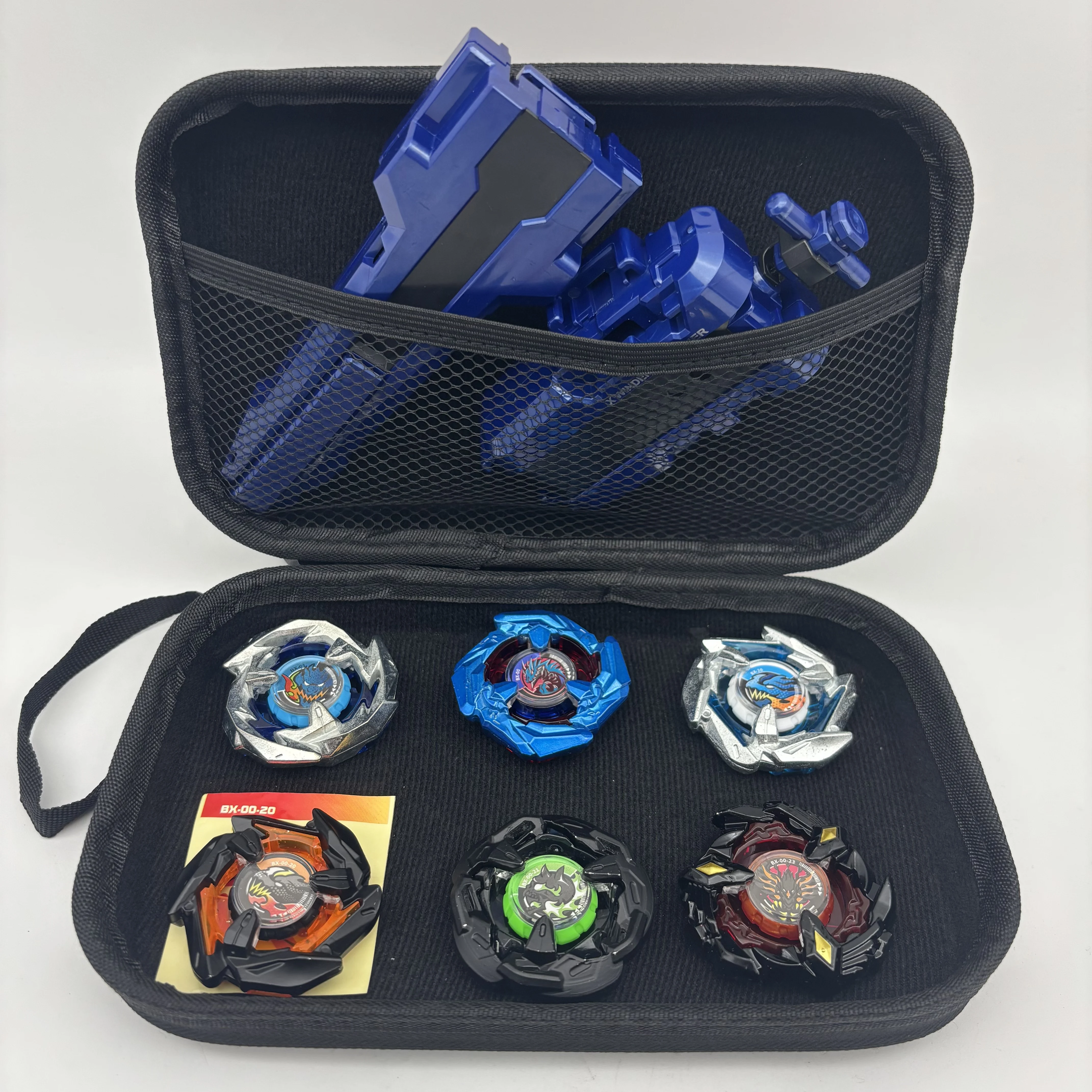 Набор для игры Generation Alloy Gyro X Battle Player Set – 6 металлических волчков с пусковыми устройствами и сумкой для хранения
Набор для игры Generation Alloy Gyro X Battle Player Set – 6 металлических волчков с пусковыми устройствами и сумкой для хранения