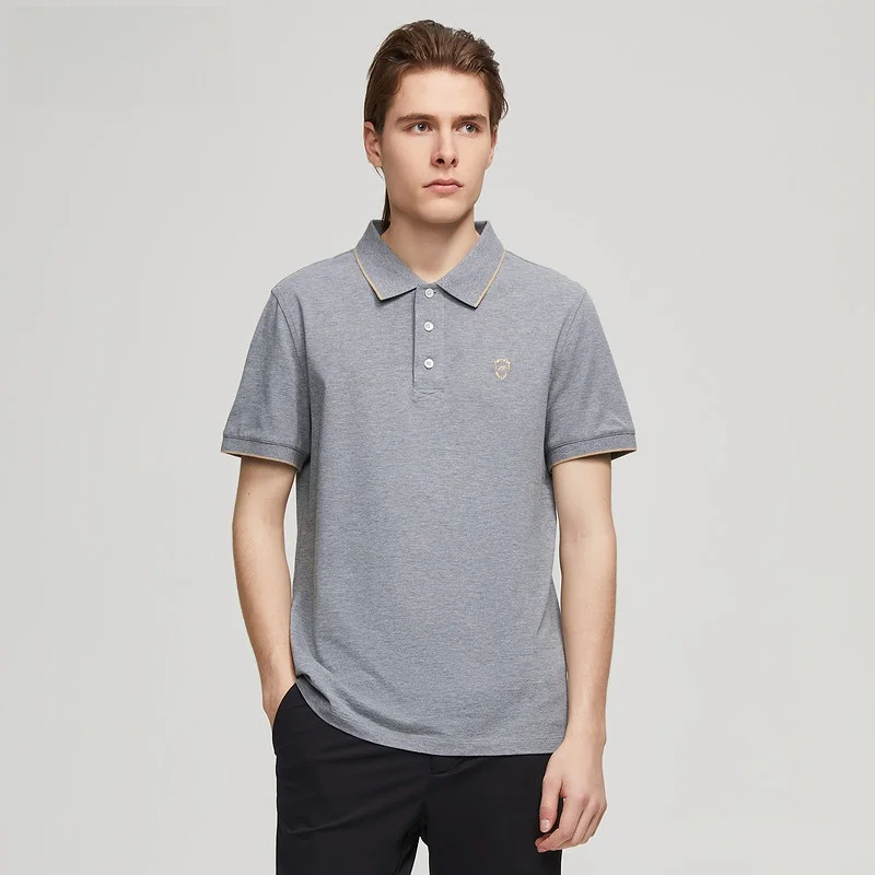 Menhardum Men's ort Sve Pure Cotton irt Faion New Color Collar Sport T-irt Busin Casual Summer Top
Menhardum Men's ort Sve Pure Cotton irt Faion New Color Collar Sport T-irt Busin Casual Summer Top