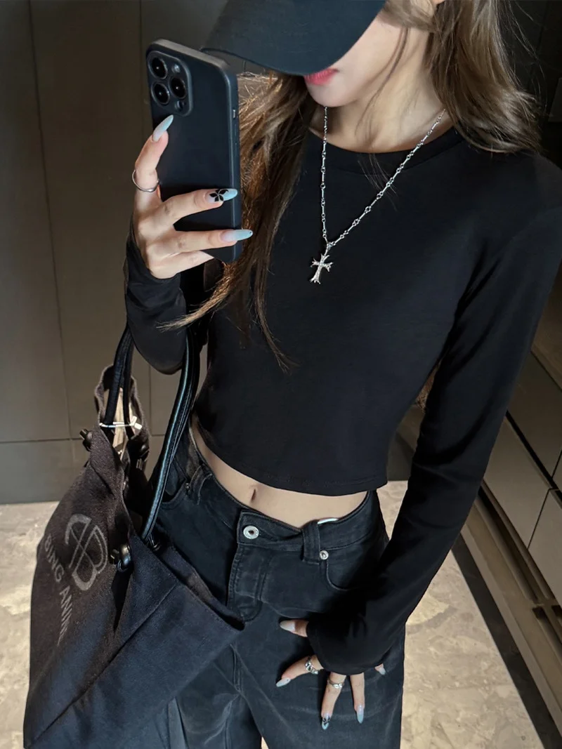 Укороченный топ, футболки Y2K, уличная одежда, коричневый, удобный, наклонный, тонкий, персикового цвета, с заклепками, с рюшами по краям, позитивный низ, милые пуговицы
Укороченный топ, футболки Y2K, уличная одежда, коричневый, удобный, наклонный, тонкий, персикового цвета, с заклепками, с рюшами по краям, позитивный низ, милые пуговицы