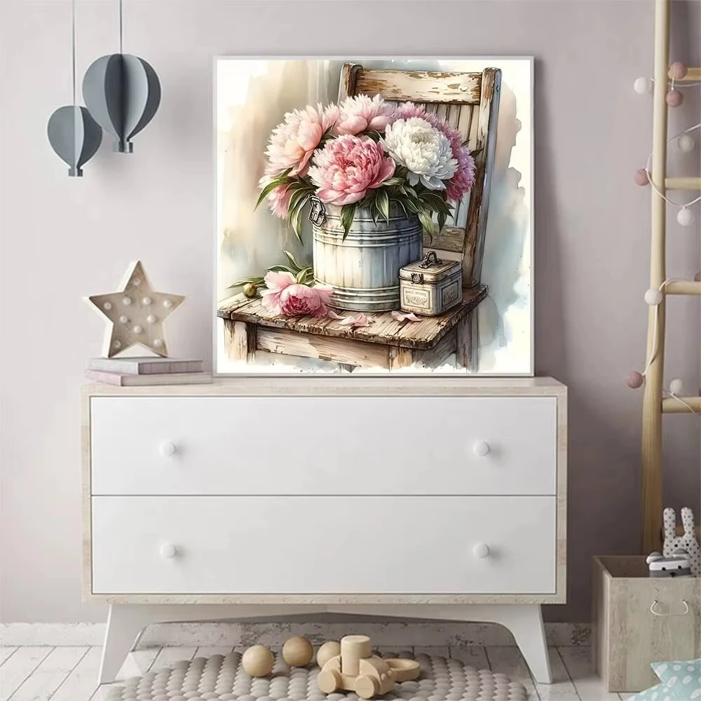 500/1024PCS Jigsaw Puzzles Old Wooden Stool and Peony Flowers Puzzle DIY Home Wall Decor Family Interactive Gift Holiday Gifts
500/1024PCS Jigsaw Puzzles Old Wooden Stool and Peony Flowers Puzzle DIY Home Wall Decor Family Interactive Gift Holiday Gifts