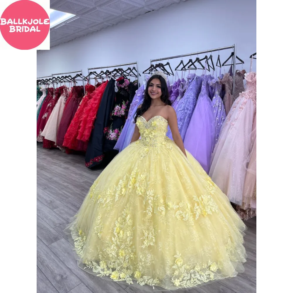 vestido de 15 años quinceañera 3D Floral Quinceañera Dress Appliques Pleated Princess Ball Gown for 15th Birthday Customized
vestido de 15 años quinceañera 3D Floral Quinceañera Dress Appliques Pleated Princess Ball Gown for 15th Birthday Customized
