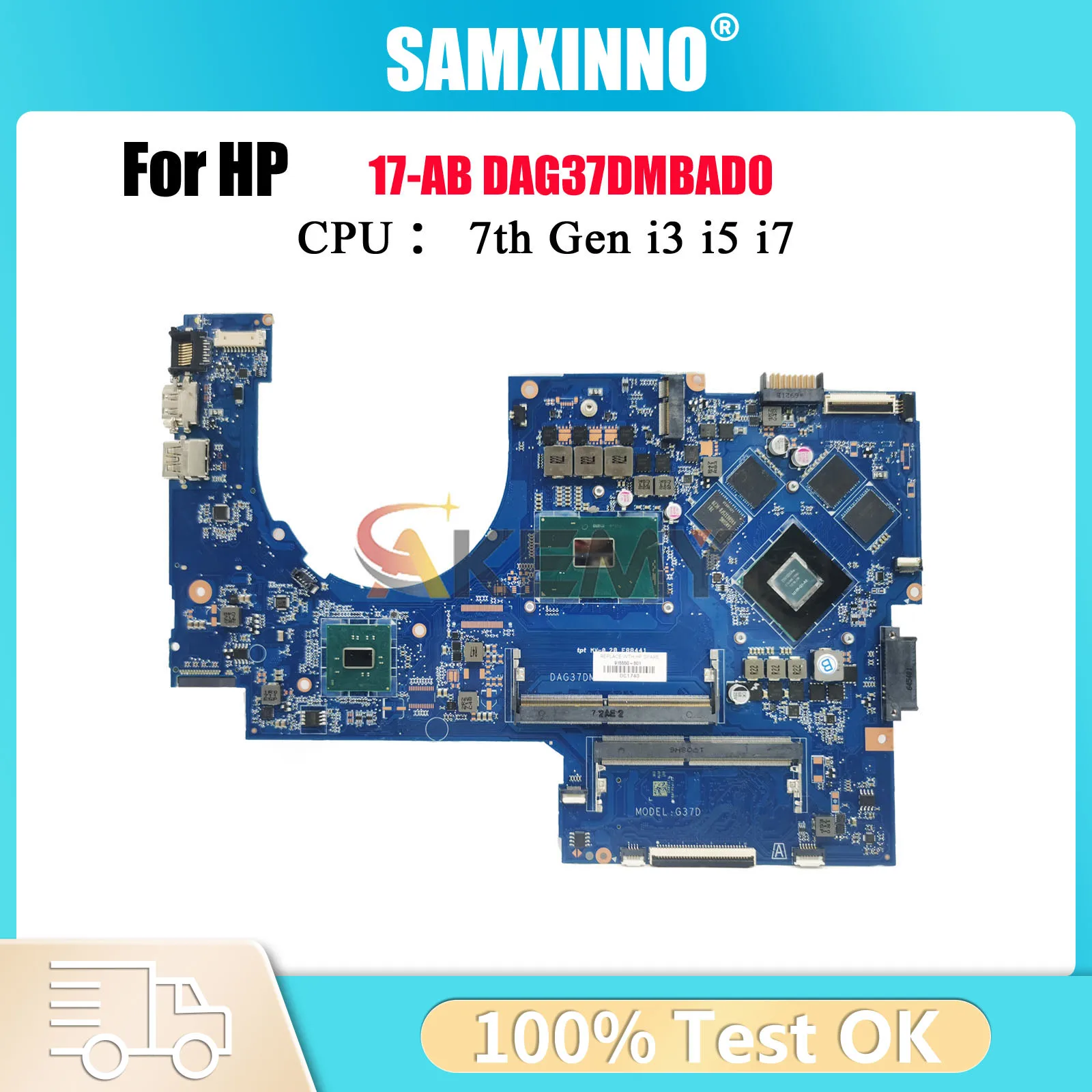 DAG37DMBAD0 для ноутбука HP Pavilion 17-AB 17-W, материнская плата с процессором i7 GTX1050, 4 ГБ графического процессора 915550-001 915468-601, 100% полностью протестировано
DAG37DMBAD0 для ноутбука HP Pavilion 17-AB 17-W, материнская плата с процессором i7 GTX1050, 4 ГБ графического процессора 915550-001 915468-601, 100% полностью протестировано