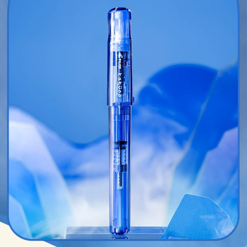 Limited Edition Transparent Resin Blue Pen PILOT Kakuno Smile Japan Fountain Pens F M Replaceable Ink Bag Calligraphy Lovers
Limited Edition Transparent Resin Blue Pen PILOT Kakuno Smile Japan Fountain Pens F M Replaceable Ink Bag Calligraphy Lovers
