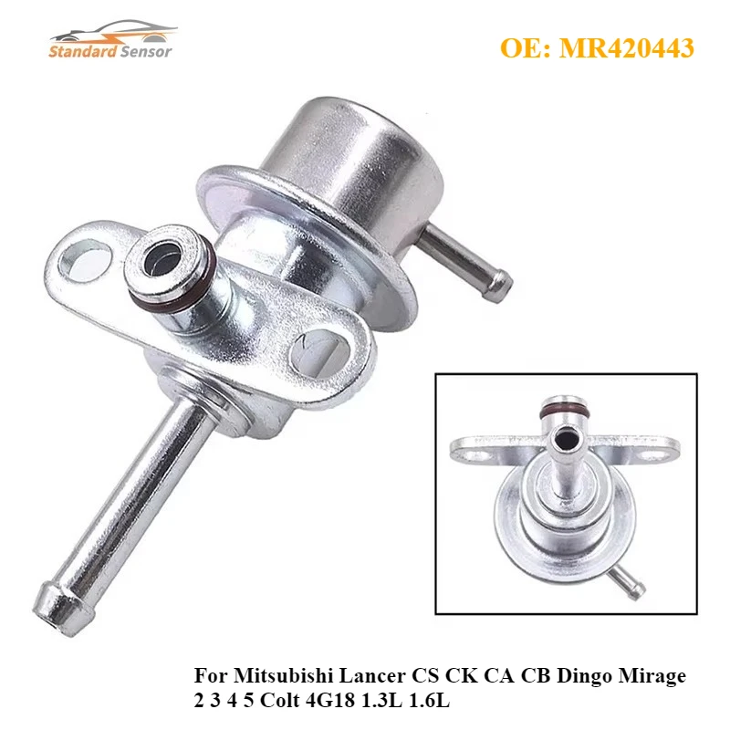 MR420443 Fuel Pressure Regulator 3.5Bar For Mitsubishi Lancer CS CK CA CB Dingo Mirage 2 3 4 5 Colt 4G18 1.3L 1.6L NEW
MR420443 Fuel Pressure Regulator 3.5Bar For Mitsubishi Lancer CS CK CA CB Dingo Mirage 2 3 4 5 Colt 4G18 1.3L 1.6L NEW