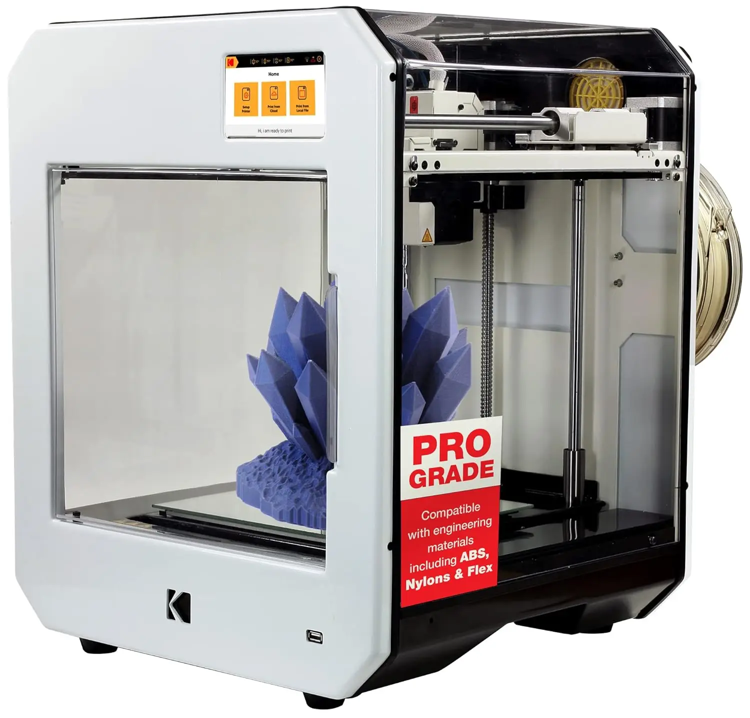 3D Printer Portrait, White, 21.1 x 20.7 x 20.7 in
3D Printer Portrait, White, 21.1 x 20.7 x 20.7 in