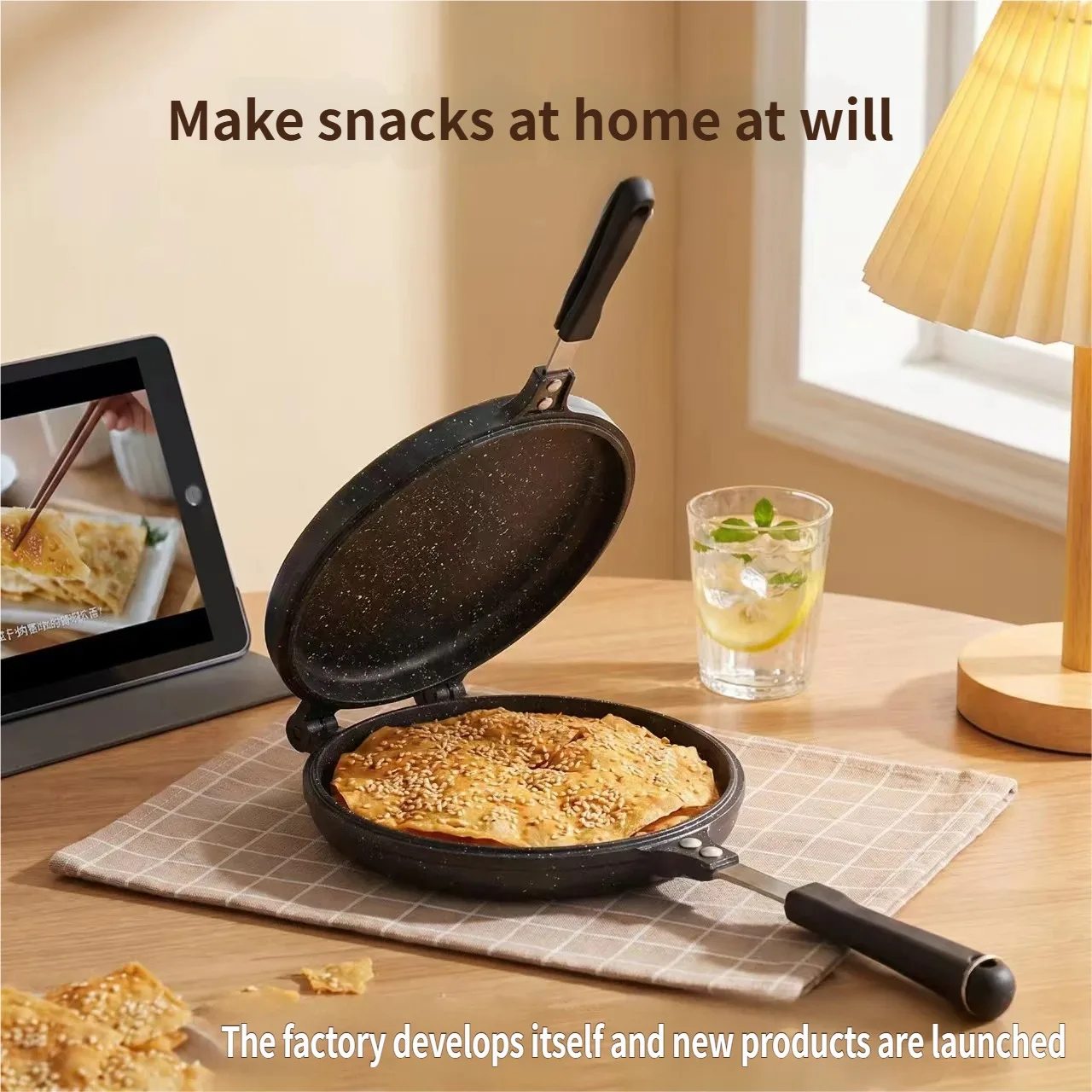 Round Shape Eggs Roll Maker Non-Stick Dual-Sided Waffle Cone Maker Easy To Clean Aluminum Alloy Grill Press Household Use
Round Shape Eggs Roll Maker Non-Stick Dual-Sided Waffle Cone Maker Easy To Clean Aluminum Alloy Grill Press Household Use