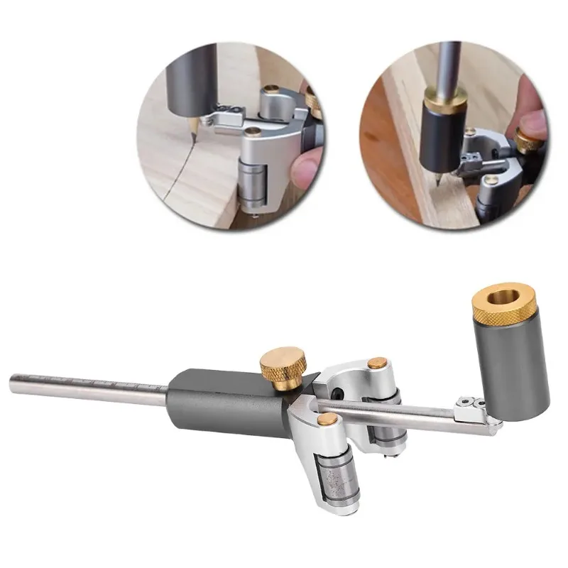 Woodworking Tools Linear Arc Scriber Tool Dual‑Purpose DIY Woodworking Multifunctional Draw Marking Woodworking Scriber Tool
Woodworking Tools Linear Arc Scriber Tool Dual‑Purpose DIY Woodworking Multifunctional Draw Marking Woodworking Scriber Tool