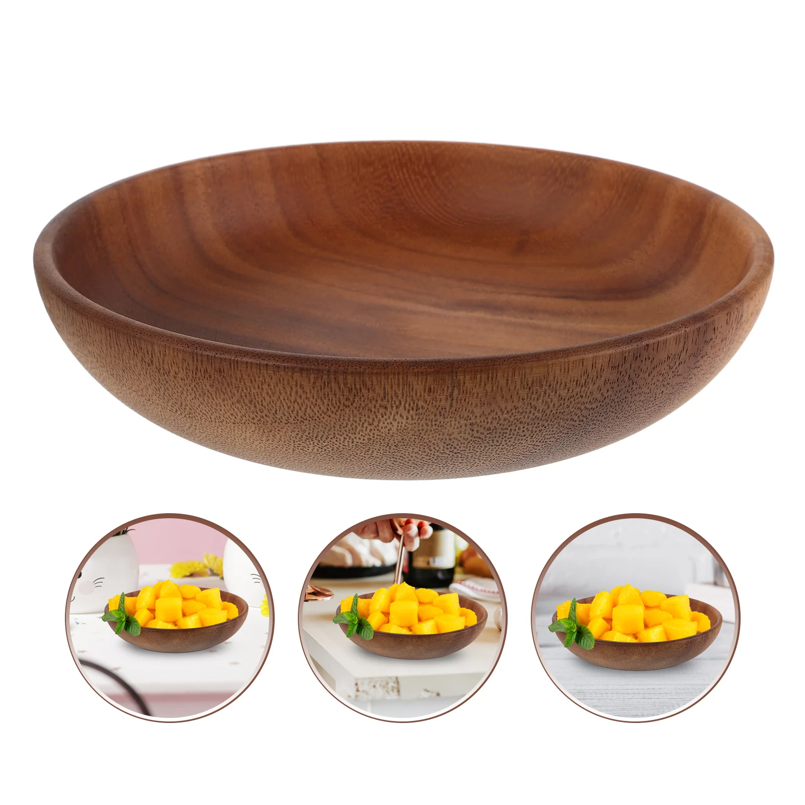 Wooden Tableware Fruit Bowl Salad Bowls Key Holder Basins Basket Mixing Serving Decorative
Wooden Tableware Fruit Bowl Salad Bowls Key Holder Basins Basket Mixing Serving Decorative