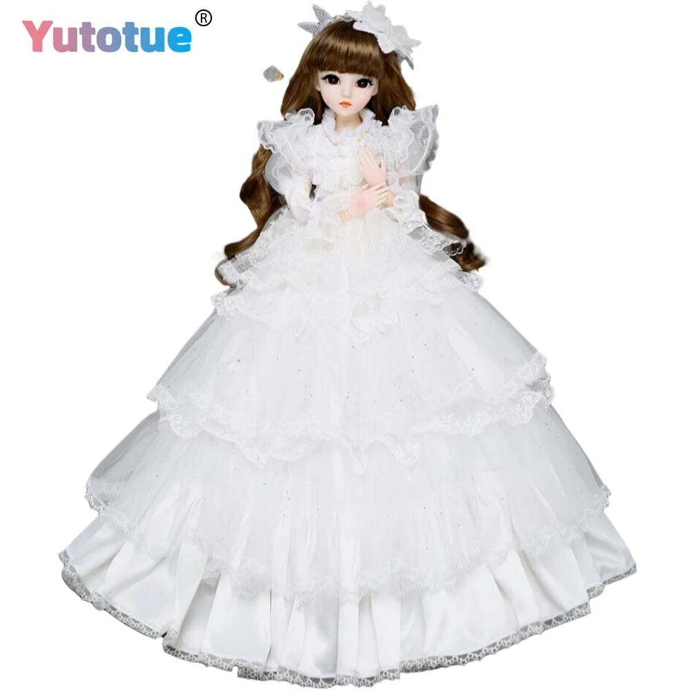 YUTOTUE 24 inch Height Girl Doll with Princess Dress Shoes Curly Hair Wig Removable Set Kids Toy BJD Doll
YUTOTUE 24 inch Height Girl Doll with Princess Dress Shoes Curly Hair Wig Removable Set Kids Toy BJD Doll