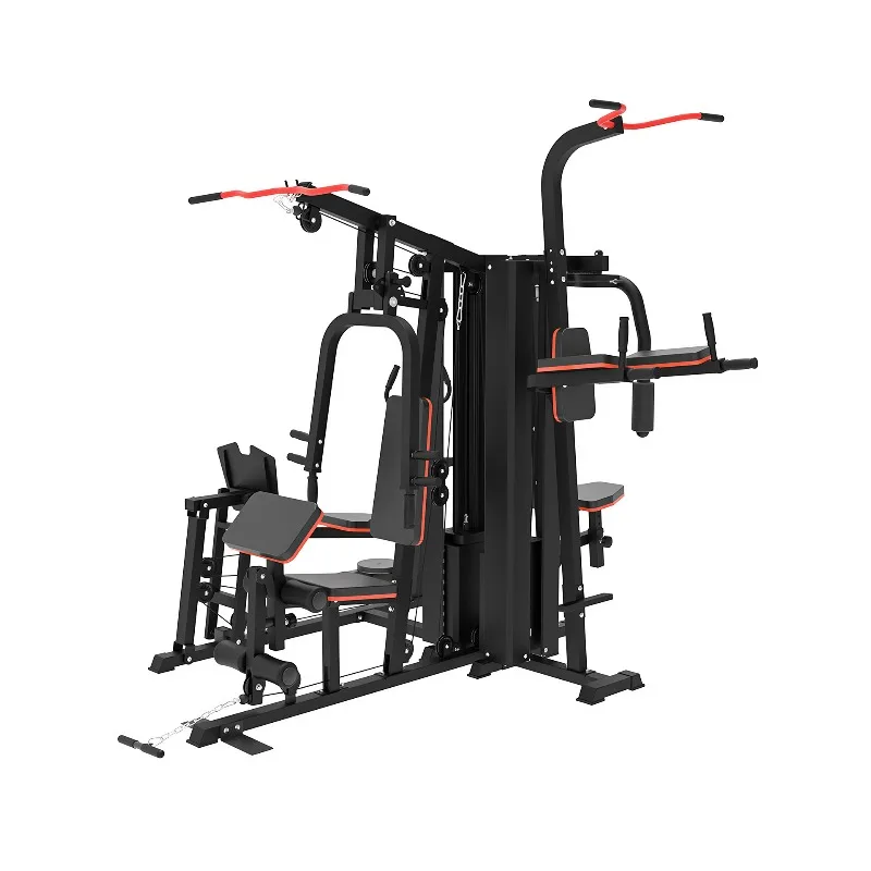 Hot Selling Five-Person Station Comprehensive Trainer Combination Strength Equipment, Factory Direct for Commercial Gym Training
Hot Selling Five-Person Station Comprehensive Trainer Combination Strength Equipment, Factory Direct for Commercial Gym Training