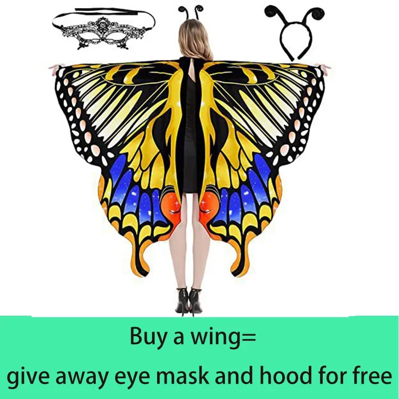 Hot selling new 012butterfly cape cape Halloween gradient colorful belly dance decoration rotating butterfly wings
Hot selling new 012butterfly cape cape Halloween gradient colorful belly dance decoration rotating butterfly wings