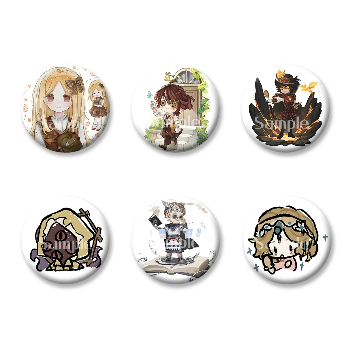 The Fifth Personality Terror Anime Cartoon Flash Badge Keychains Makeup Mirror Fridge Magnet ACG Goods Game Peripherals Toy Gift
The Fifth Personality Terror Anime Cartoon Flash Badge Keychains Makeup Mirror Fridge Magnet ACG Goods Game Peripherals Toy Gift