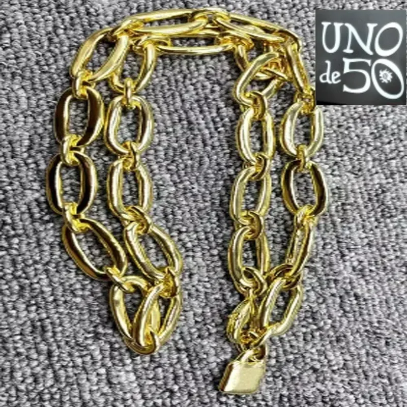 2024 Selling Exquisite High Quality UNO DE 50 Fashion Classic 925 Necklace Jewelry Romantic Holiday Gift
2024 Selling Exquisite High Quality UNO DE 50 Fashion Classic 925 Necklace Jewelry Romantic Holiday Gift