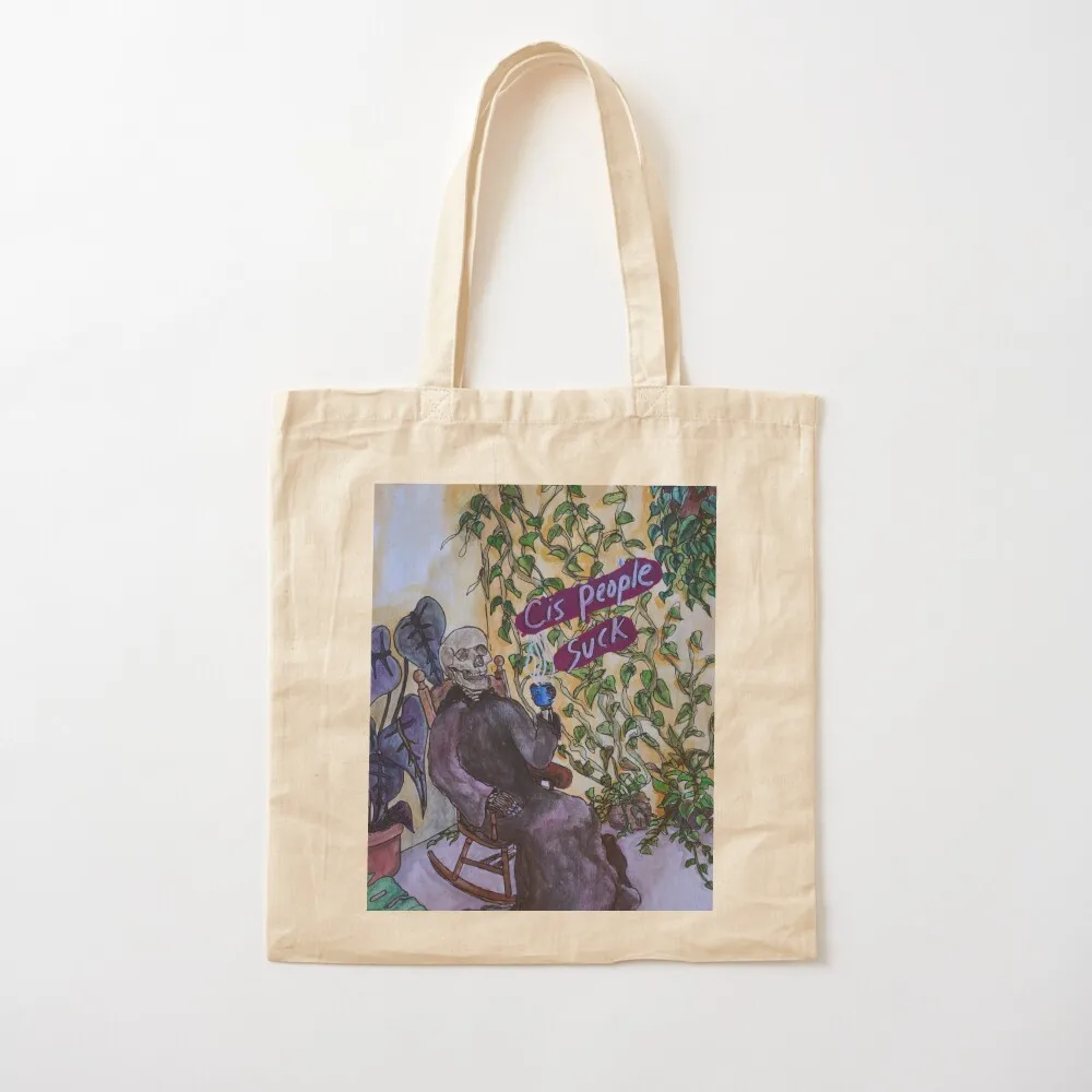Cis People Suck Tote Bag Women's handbag tote bags aesthetic Cloth bags Canvas Tote Bag
Cis People Suck Tote Bag Women's handbag tote bags aesthetic Cloth bags Canvas Tote Bag
