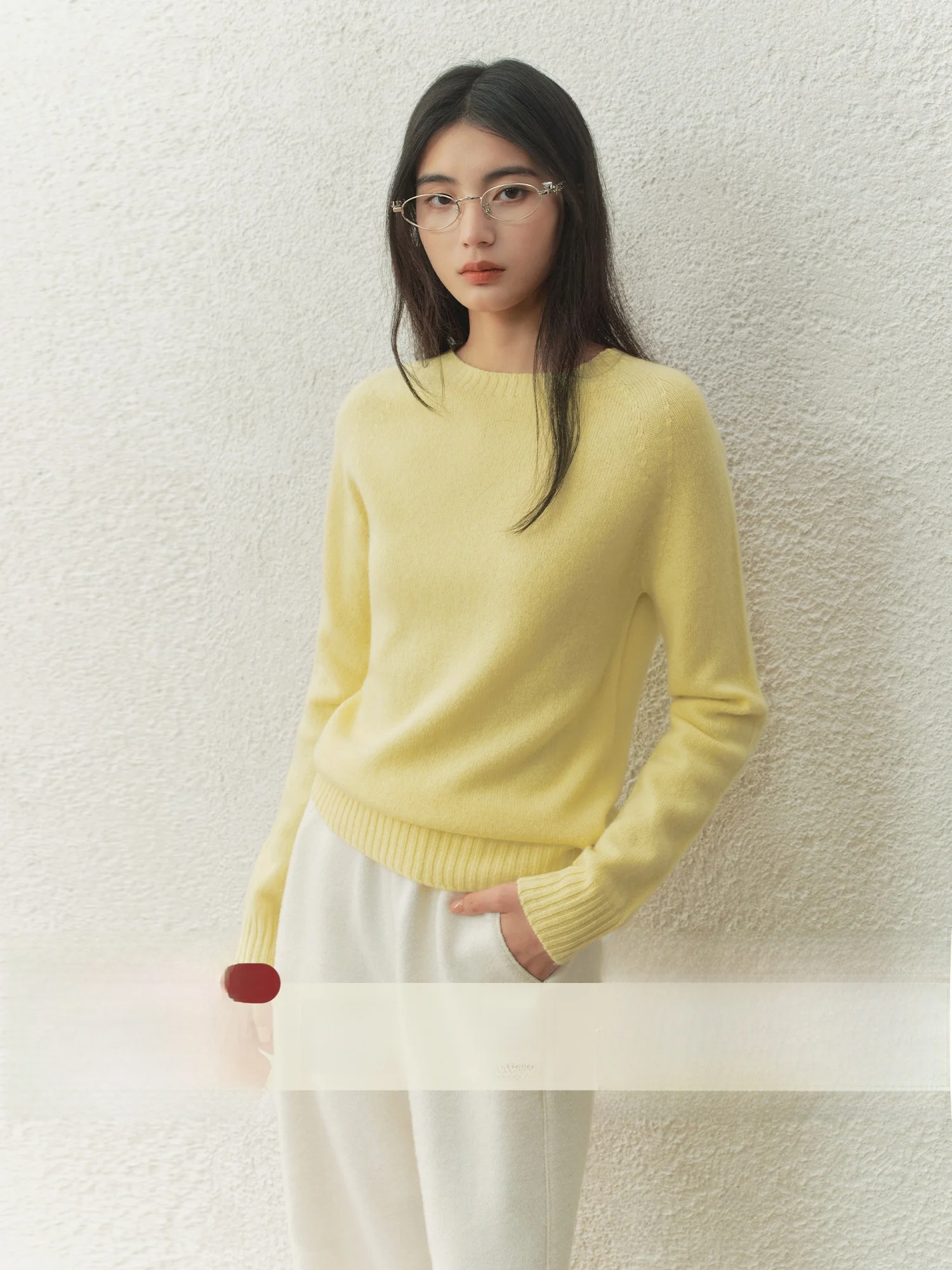 Ele Long Sve Knitted Woolen Sweater for Women Rise of the Small Size round Ne Pullover Autumn Winter Slimming Top
Ele Long Sve Knitted Woolen Sweater for Women Rise of the Small Size round Ne Pullover Autumn Winter Slimming Top