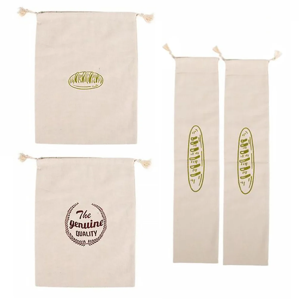 4PCS Bread Set Linen Material Reusable Drawstring Pouch Loaf Reusable Linen Bag Bag Kitchen Storage Solution
4PCS Bread Set Linen Material Reusable Drawstring Pouch Loaf Reusable Linen Bag Bag Kitchen Storage Solution
