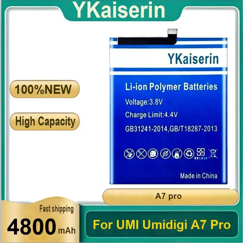 4800Mah For Umidigi Umi A7 Pro Mobile Phone Battery Strong Compatibility
4800Mah For Umidigi Umi A7 Pro Mobile Phone Battery Strong Compatibility