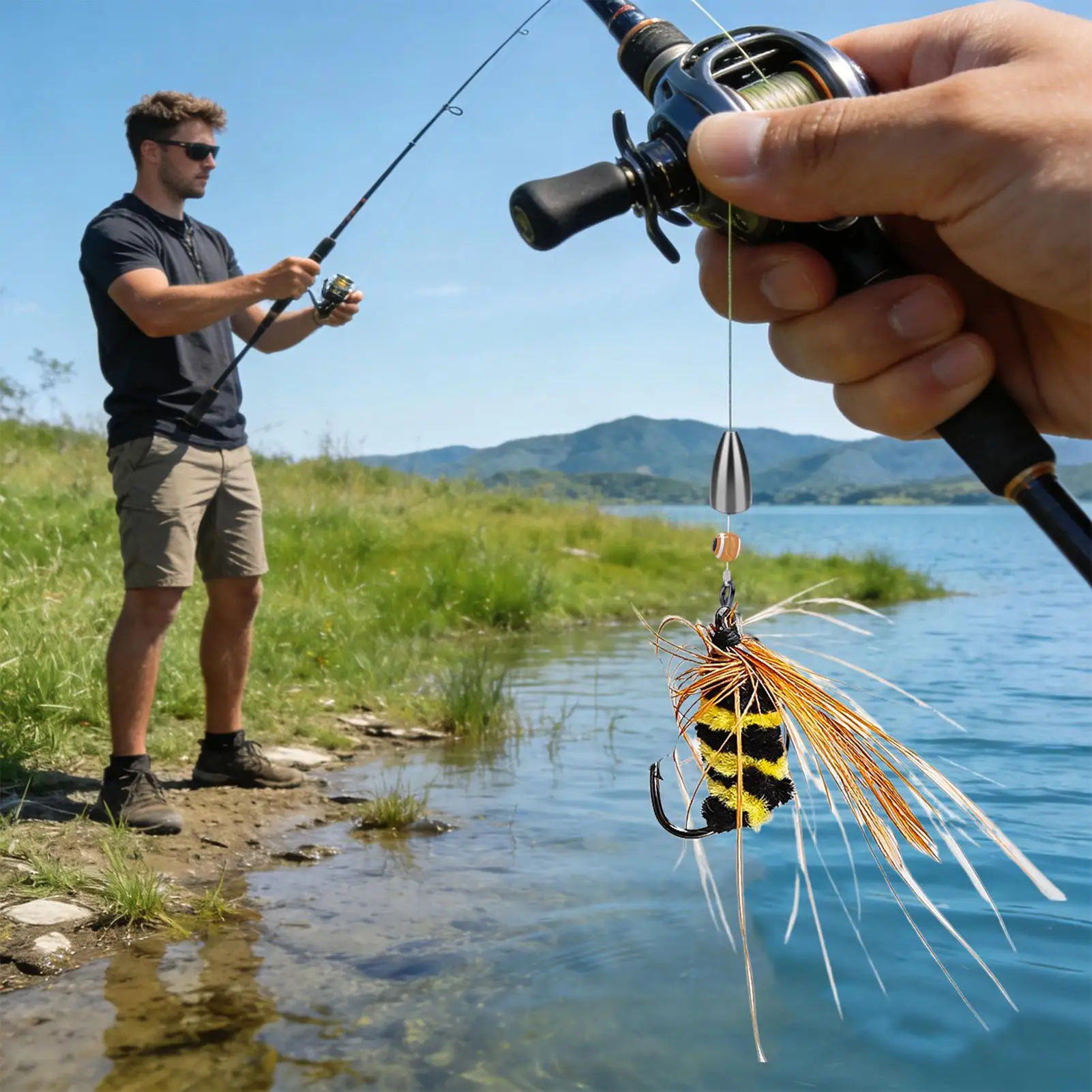 Fly Lures Assorted Realistic Swimbait With Hook Fishing Bait With Magnetic Box For Saltwater Fresh Waters Boat Pond Lake Dock
Fly Lures Assorted Realistic Swimbait With Hook Fishing Bait With Magnetic Box For Saltwater Fresh Waters Boat Pond Lake Dock