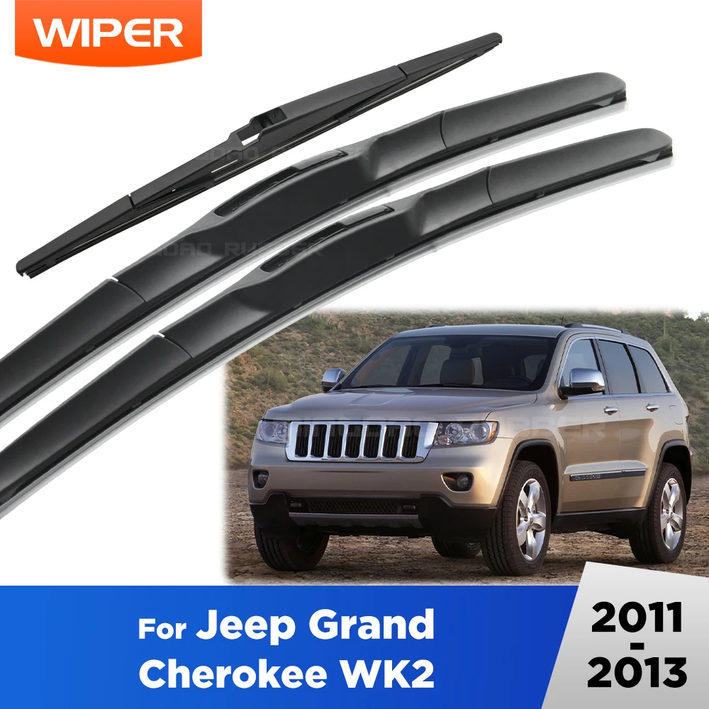 For Jeep Grand Cherokee WK2 2011-2013 2012 Wiper Front & Rear Wiper Blades Windshield Windscreen Window Brushes 22"+21"+12"
For Jeep Grand Cherokee WK2 2011-2013 2012 Wiper Front & Rear Wiper Blades Windshield Windscreen Window Brushes 22"+21"+12"