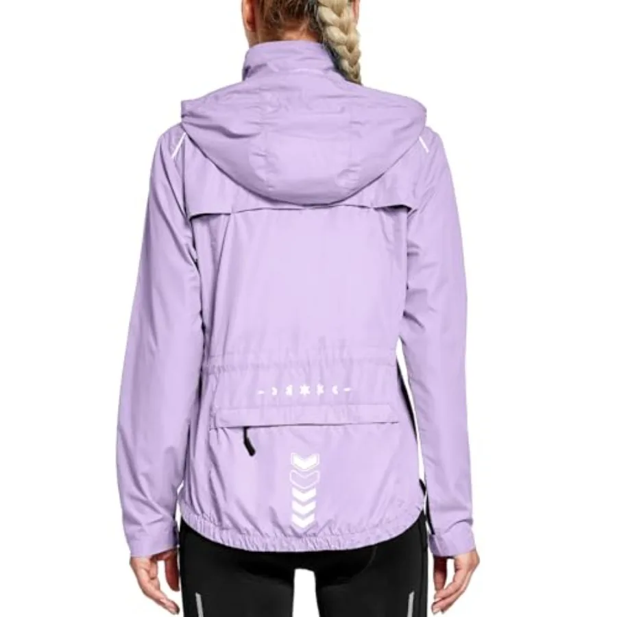 Women's Cycling Running Jackets Lightweight Windproof Bike Windbreaker Reflective with Hooded
Women's Cycling Running Jackets Lightweight Windproof Bike Windbreaker Reflective with Hooded