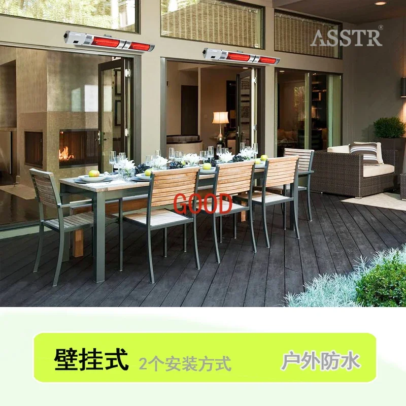 Outdoor wall-mounted hanging electric heater AHX-34
Outdoor wall-mounted hanging electric heater AHX-34