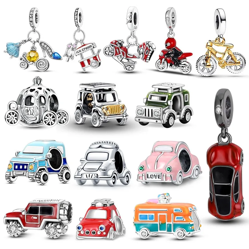 Charm Plata 925 Off-Road Vehicles And Motorcycles Charms Beads Fit Original 925 Silver Bracelet DIY Fine Jewelry For Women Gift
Charm Plata 925 Off-Road Vehicles And Motorcycles Charms Beads Fit Original 925 Silver Bracelet DIY Fine Jewelry For Women Gift