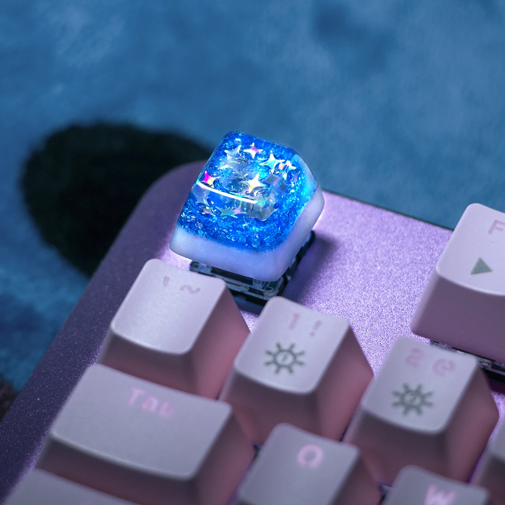 1 Piece star Artisan Resin Keycaps ESC OEM R4 Profile MX Cross Switch Mechanical Keyboard Keycap Gift for girls
1 Piece star Artisan Resin Keycaps ESC OEM R4 Profile MX Cross Switch Mechanical Keyboard Keycap Gift for girls