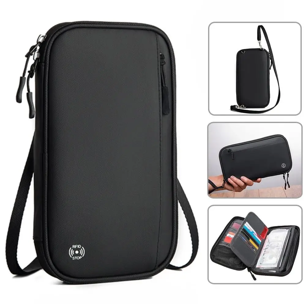 Anti-Theft Organizer Travel Storage Bag Wallet Document Case Family Passport Holder
Anti-Theft Organizer Travel Storage Bag Wallet Document Case Family Passport Holder