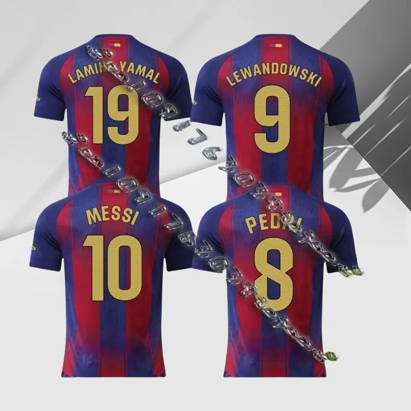 3Ds Barcelona 25/26 #19 Lamine Yamal Home Soccer Kit Jersey Short Sleeve Football T-Shirt Youth Kids Outdoor Training Casual
3Ds Barcelona 25/26 #19 Lamine Yamal Home Soccer Kit Jersey Short Sleeve Football T-Shirt Youth Kids Outdoor Training Casual