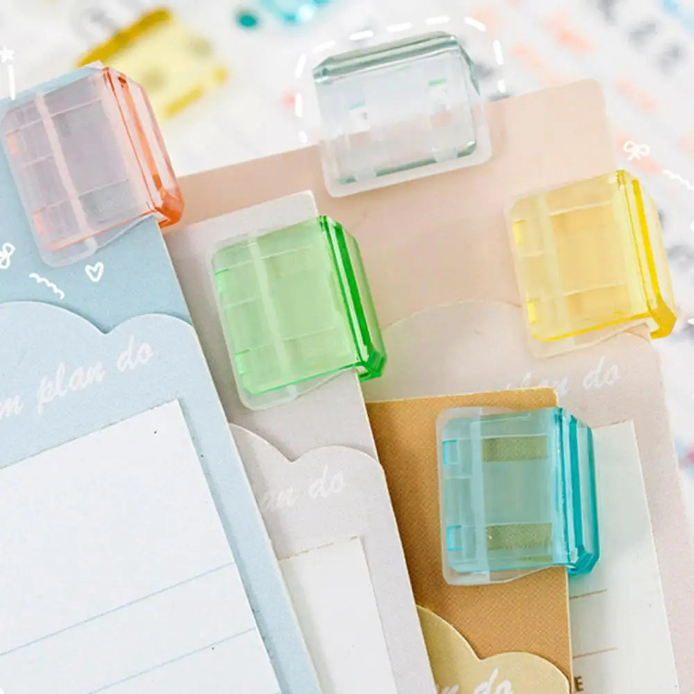 10Pcs Transparent Paper Clip Pusher Reusable File Clips for Students Office No-Punch Binding Document Organizer Document Organiz
10Pcs Transparent Paper Clip Pusher Reusable File Clips for Students Office No-Punch Binding Document Organizer Document Organiz