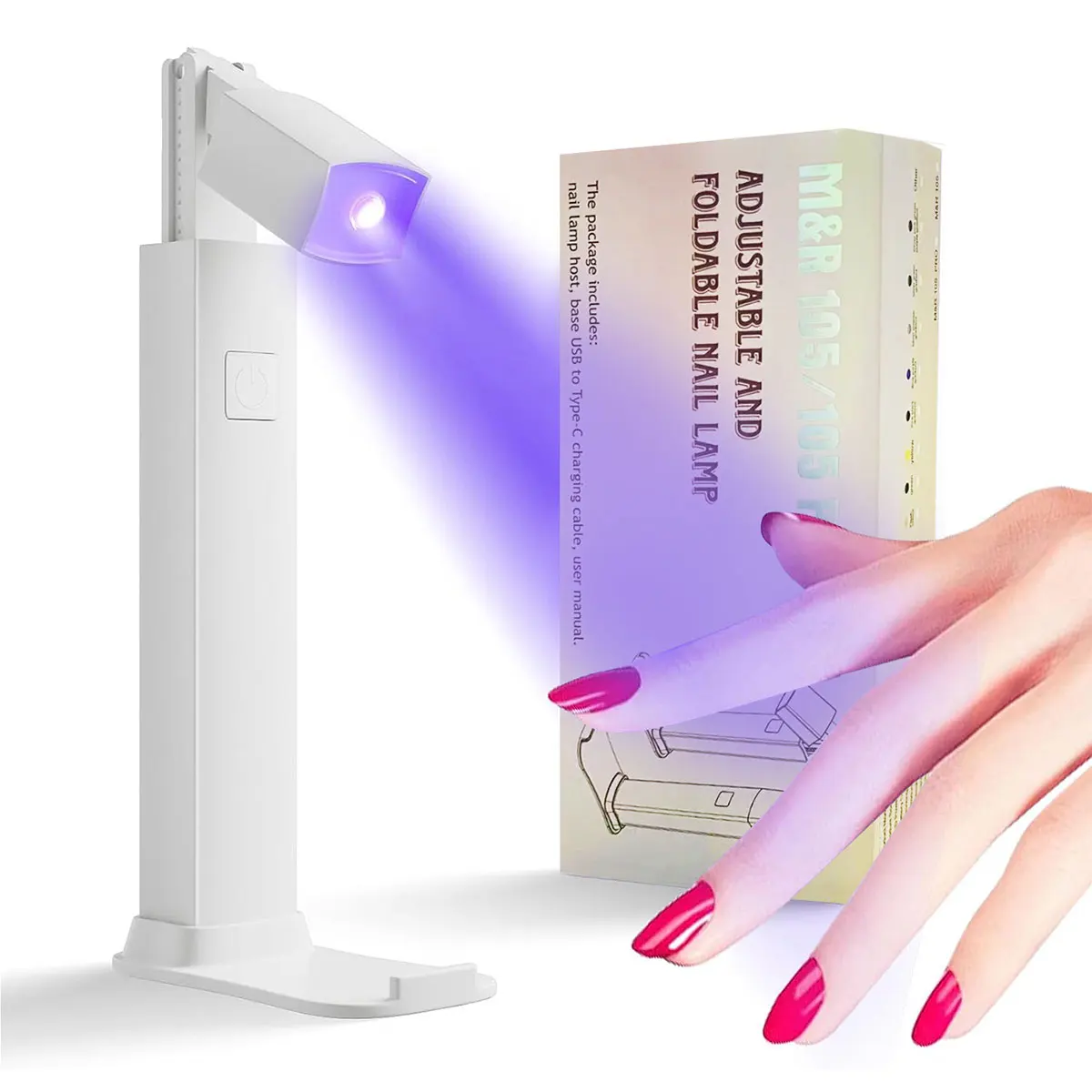 Portable Handheld Mini Nail Lamp For Gel Polish Quick Dry Flashlight Pen USB Nail Dryer Machine UV LED Nail Lamp
Portable Handheld Mini Nail Lamp For Gel Polish Quick Dry Flashlight Pen USB Nail Dryer Machine UV LED Nail Lamp