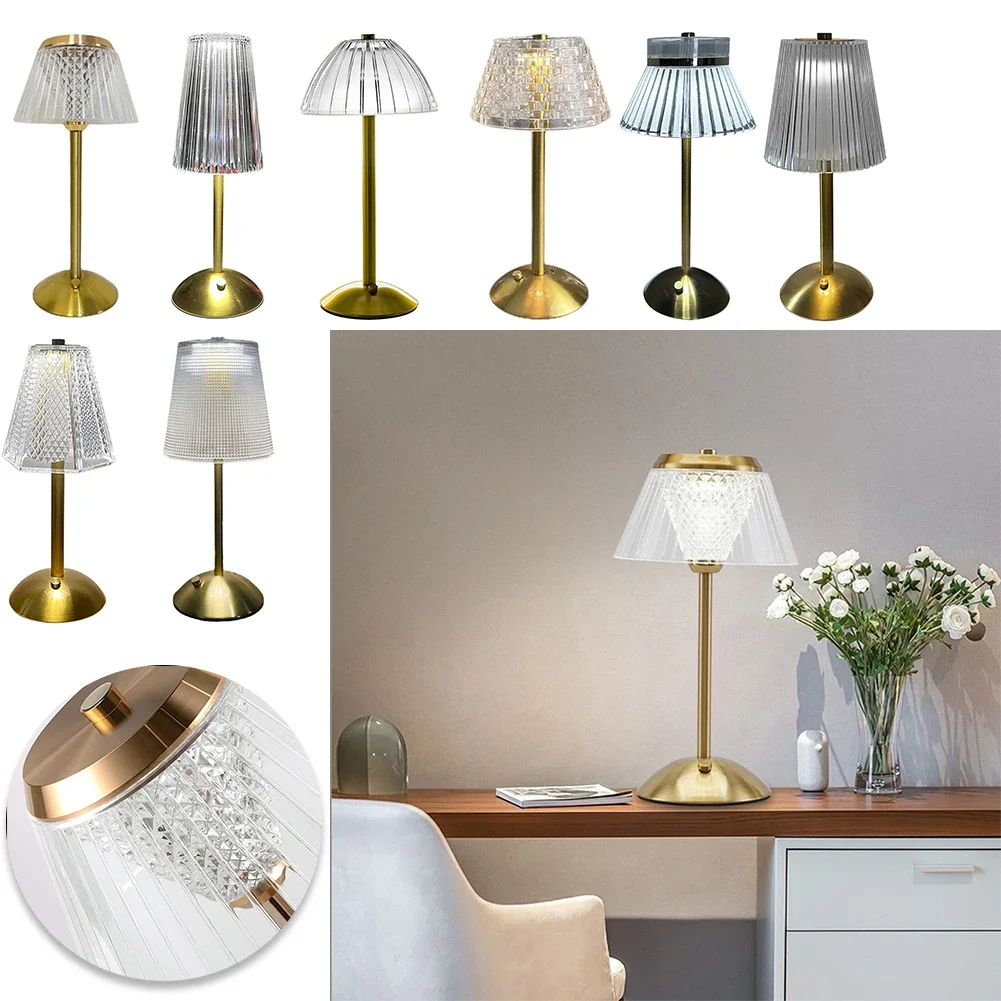 Crystal Table Lamp Metal Base Eye Protection Night Light Rechargeable Portable Retro Metal Bedside Lamp for Bedroom Hotel Office
Crystal Table Lamp Metal Base Eye Protection Night Light Rechargeable Portable Retro Metal Bedside Lamp for Bedroom Hotel Office