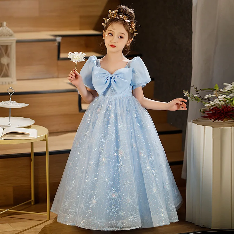 Детское торжественное платье, платье принцессы для именинницы, высококачественное пышное тюлевое платье с цветочным узором для девочек, свадебное шоу, платье для выступлений на фортепиано
Детское торжественное платье, платье принцессы для именинницы, высококачественное пышное тюлевое платье с цветочным узором для девочек, свадебное шоу, платье для выступлений на фортепиано