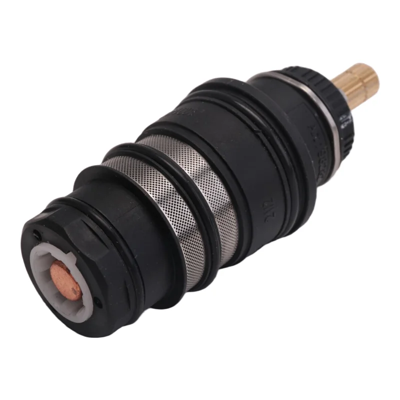 A76X-Thermostatic Cartridge Fit For Hansgrohe Showers,Fit For Two-Hole And Three-Hole Thermostatic Tub Fillers,3/4 Inch
A76X-Thermostatic Cartridge Fit For Hansgrohe Showers,Fit For Two-Hole And Three-Hole Thermostatic Tub Fillers,3/4 Inch