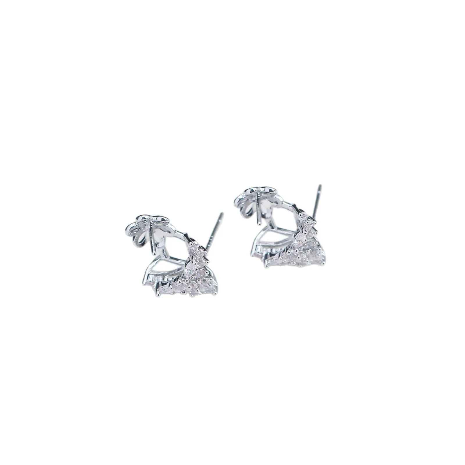4PCS E173 Gold Plated Copper Snow Crown S925 Silver Needle Pearl Stud Earrings Findings Jewelry Making DIY Jewelry Accessories
4PCS E173 Gold Plated Copper Snow Crown S925 Silver Needle Pearl Stud Earrings Findings Jewelry Making DIY Jewelry Accessories